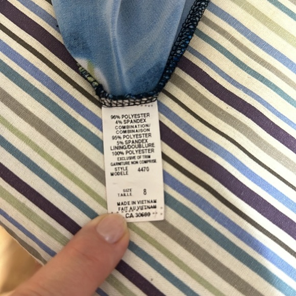 Floral jewel tones Size 8 sundress - Picture 5 of 5